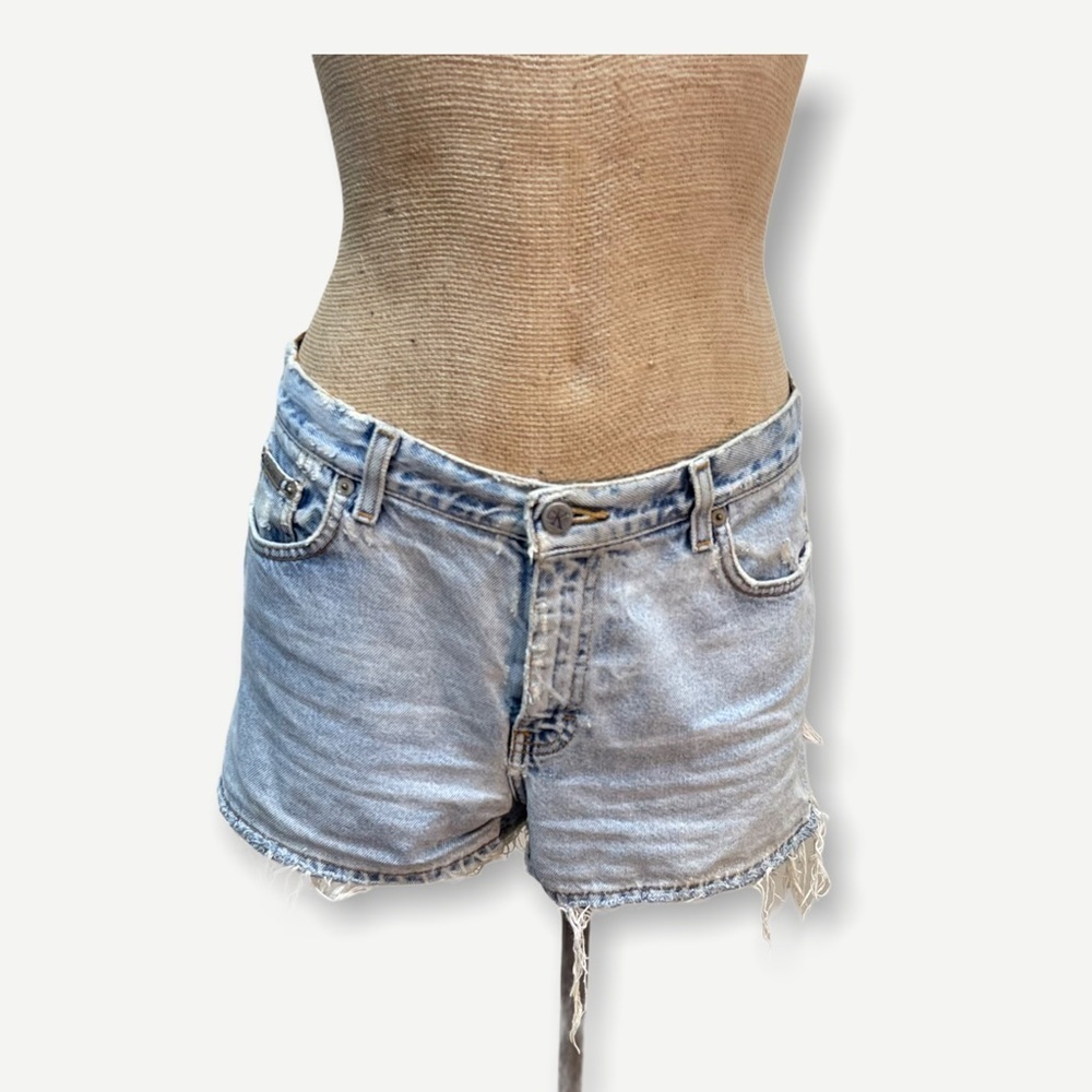Calvin KLEIN destroyed jean shorts‎ 5